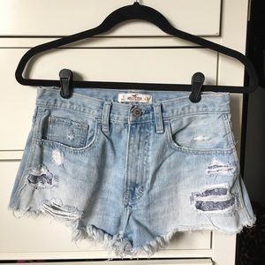 HOLLISTER High-Waisted Shorts Size 3